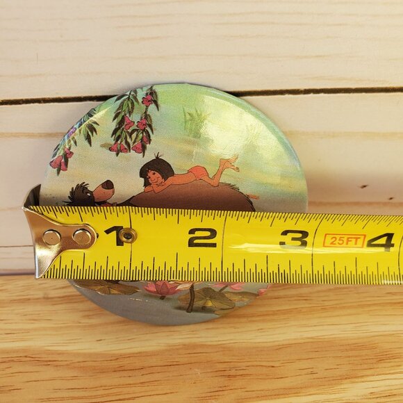 VTG Disney "The Jungle Book" Pinback Button Mowgli And Baloo Movie Memorabilia - Picture 4 of 4